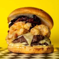 hamburguesa con pulpo