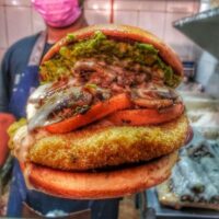 hamburguesa vegetariana