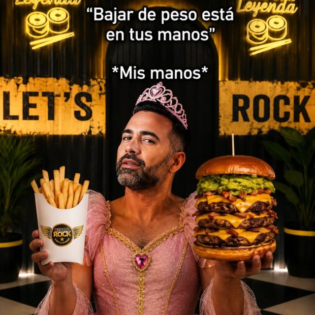 Envía esta publicación a la persona que nunca te dice que no a una hamburguesa (triple) 🍔. Porque hay antojos que no se pueden dejar para mañana… 
¡Haz tu pedido de hamburguesa llena de sabor y rock 🎸!
